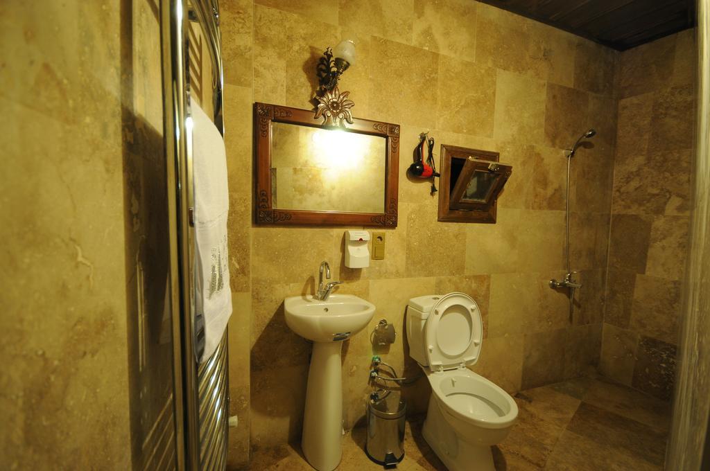 Kardesler Cave Hotel 어굽 객실 사진