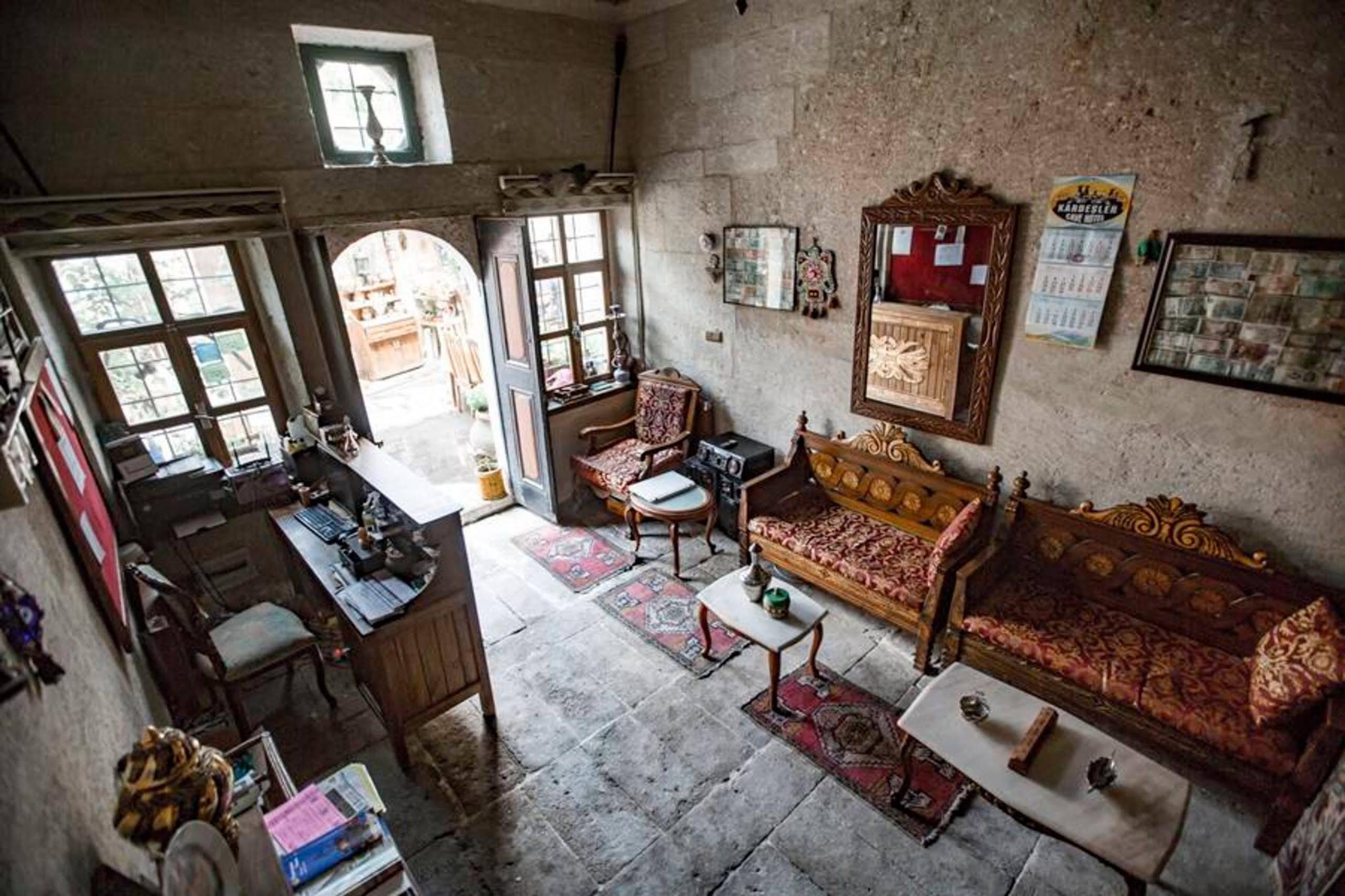 Kardesler Cave Hotel 어굽 외부 사진
